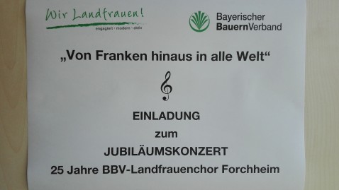 Chorjubiläum