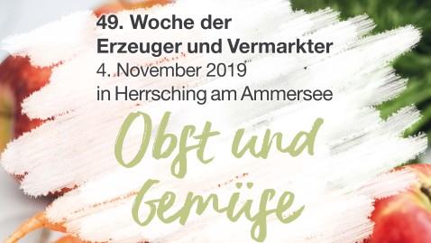 Besuchen Sie den Schwerpunkttag "Obst und Gemüse" bei der Erzeugerwoche in Herrsching. 
