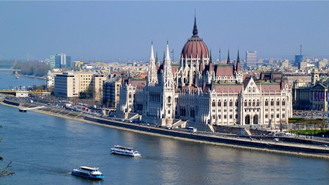 Das Parlament Ungarns 