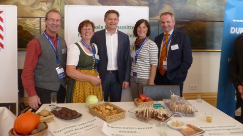 Gruppenbild im Landtag