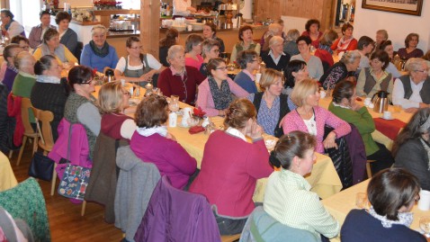 Die Landfrauen im Gasthof Lieberwirth in Schöffau