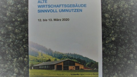 Seminar Umnutzung Wirtschaftsgebäude