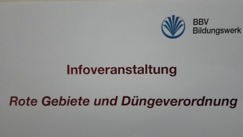 Info Veranstaltung Rote Gebiete