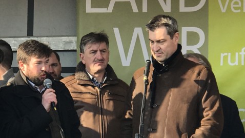 Präsident Felßner: Bauern verärgert, nicht radikal