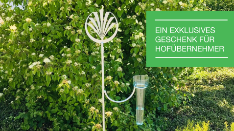 Regenmesser - Exklusives Geschenk für Hofübernehmer 