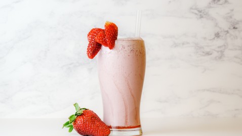 Erdbeer-Milch-Shake