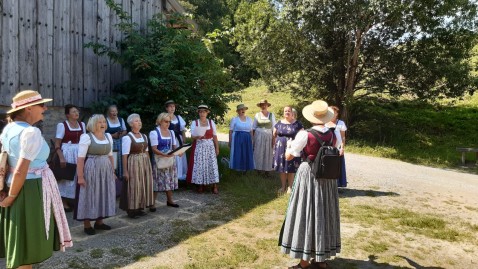 Gesang im Wasmeier Museum