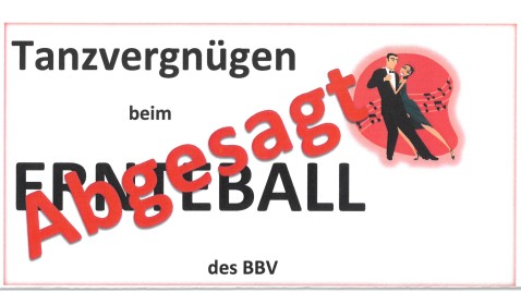 Ernteball abgesagt