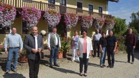 Austausch mit Politiker