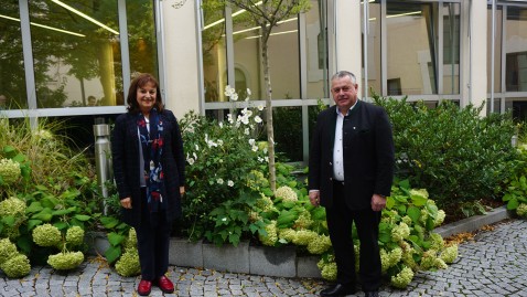 Marlene Mortler und Walter Heidl