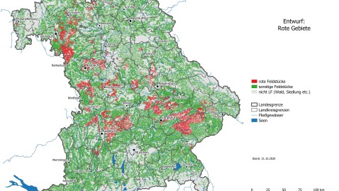Rote Gebiete in Bayern ab 2021