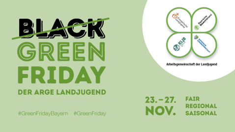 Green Friday statt Black Friday