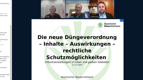 Kreisversammlung Rosenheim Videokonferenz
