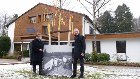 Anneliese Göller, Gunter Strobl, ein Baum und das Haus der bayerischen Landwirtschaft