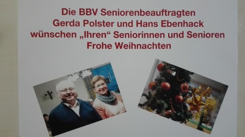 Weihnachtswünsche Senioren