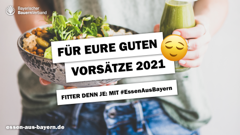 EssenAusBayern - Für die guten Vorsätze im Neuen Jahr. 