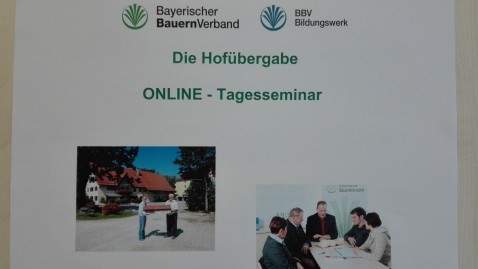 Hofübergabe Tagesseminar Online