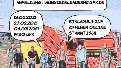 Vorstandsmitglieder bei Pressetermin