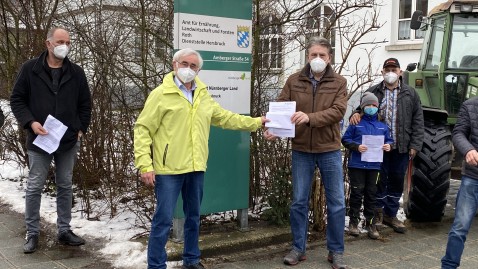 Übergabe im Nürnberger Land