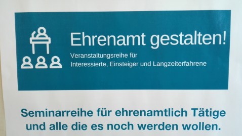 Seminarreihe Ehrenamt gestalten