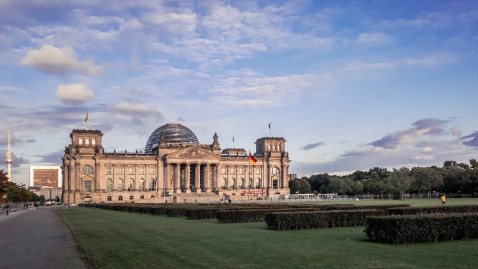 Der Bundestag in Berlin