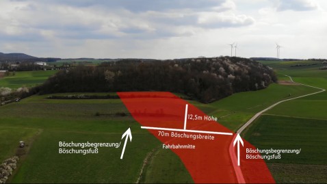 Ortsumgehungsstraße Sulzfeld_Abschnitt