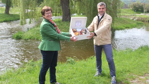 Übergabe Frühstück
