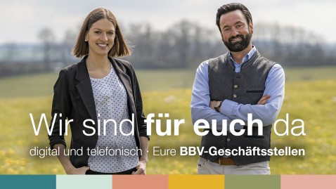 Wir sind für Euch da