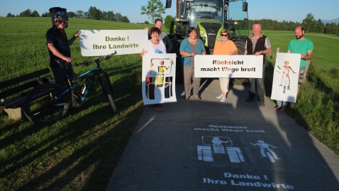 Rücksicht macht Wege breit - Böbing