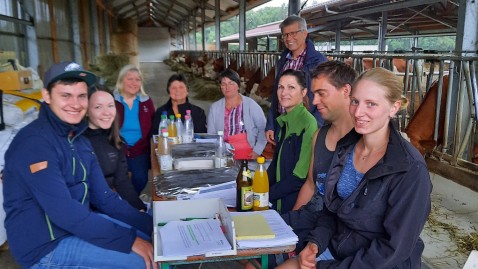 Treffen Teilnehmer Projektwochen Schule fürs Leben
