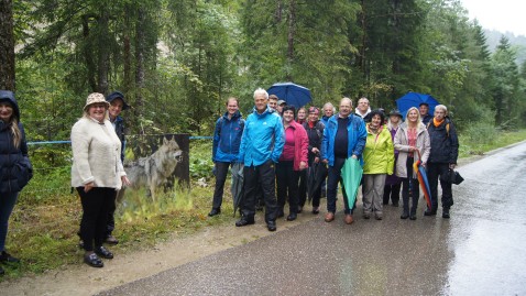 BBV-Almwanderung mit Bundestagskandidaten