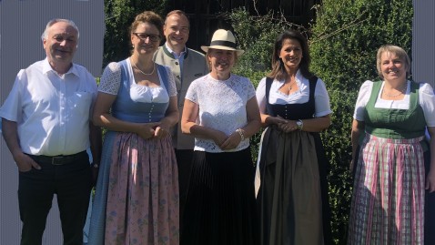 Treffen mit Landwirtschaftsministerin Kaniber