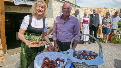 Teresa Albrecht und Hubert Lohberger