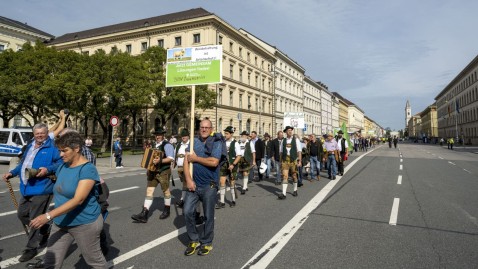 Demonstration zum Herdenschutz