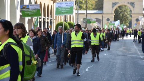 Ausgebimmelt - Demonstration