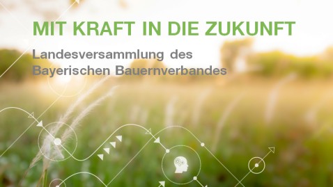 Mit Kraft in die Zukunft - das Motto der Landesversammlung 2021. 