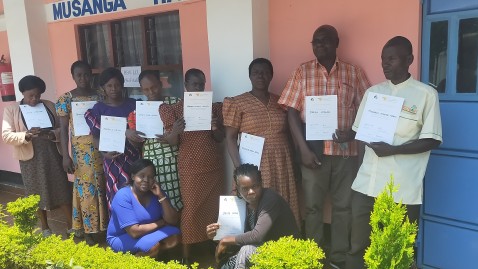 Abschlussfoto des Kenia-Projekts der Landfrauen im Bayerischen Bauernverband.