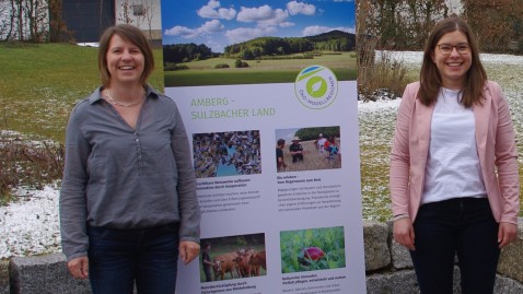 Sandra Foistner und Annika Reich