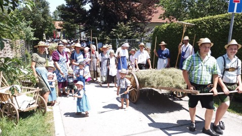 Die BBV-Ortsgruppe beim Festzug