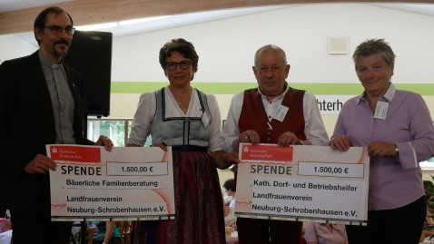 Spendenübergabe