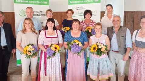 Neue Kreisvorstandschaft Landfrauengruppe Freising