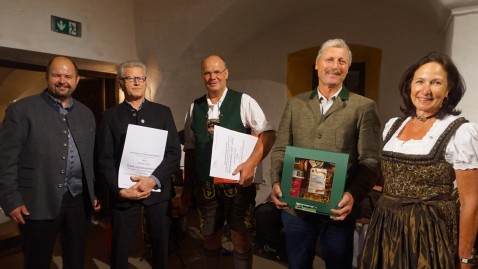 Verabschiedung 40 Jahre, Vorsitzender Nebenerwerb und Kreisobmann