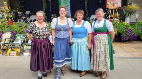 Das Organisationsteam von Frauen im Park