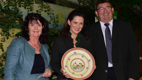 Michaela Kaniber bei den Kulmbacher Landwirten