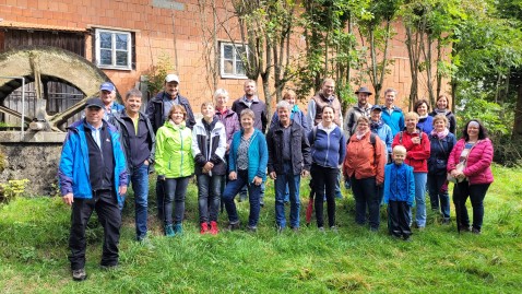 Ortsobleute-Wandertag entlang des Mühlenweges