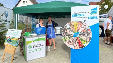 Infostand des BBV Kreisverband Regensburg