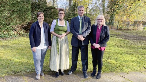 Landesausschuss Landfrauen mit Ministerpäsident Markus Söder