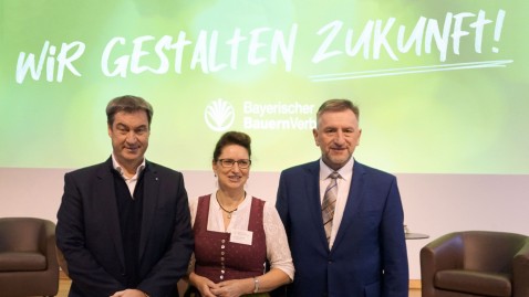 Ministerpräsident Söder zu Gast bei der Landesversammlung des BBV. 