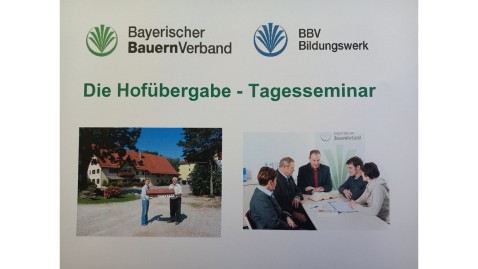 Hofübergabe Tagesseminar