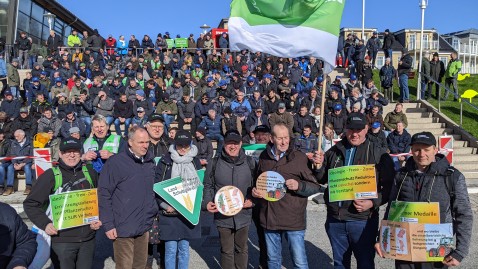 BBV-Delegation bei AMK in Büsum